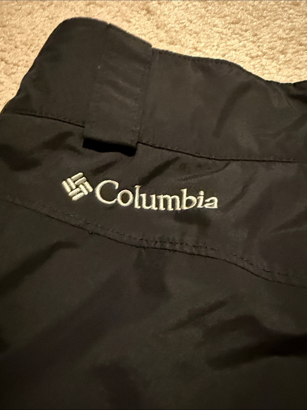 Men's Black Cargo Snow Pants — Water-Resistant Outdoor Trousers - Picture 9 of 12